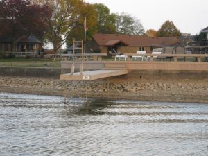 Low Water Level on Morse Reservoir