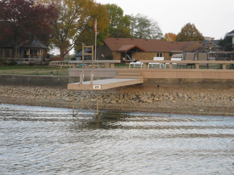 Low Water Level on Morse Reservoir